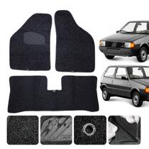 Tapete Capacho Carro para Fiat Uno 85 86 87 a 12 13 Kit Inteiriço Linha Robusta Sob Medida preto Tapete Capacho Carro para Fiat Uno 85 86 87 a 12 13 Kit Inteiriço Linha Robusta Sob Medida preto