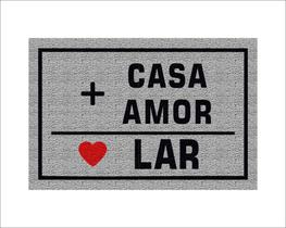 Tapete Capacho Casa + Amor Tapete Capacho Casa + Amor