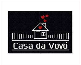 Tapete Capacho Casa Da Vovó Tapete Capacho Casa Da Vovó