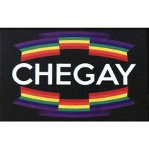Tapete capacho Chegay LGBT 60x40cm Tapete capacho Chegay LGBT 60x40cm