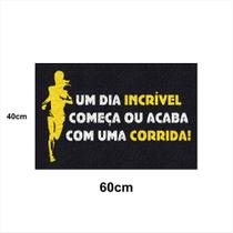 Tapete Capacho CORRIDA 60x40 corredor run Casa Entrada Apto