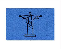 Tapete Capacho Cristo Redentor