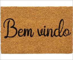 Tapete Capacho De Coco 30X45 Preto Sergipe 1