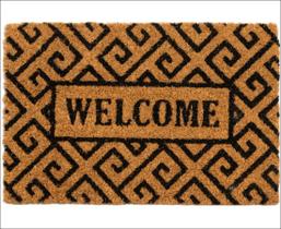 Tapete Capacho De Coco 30X45 Preto Sergipe 3