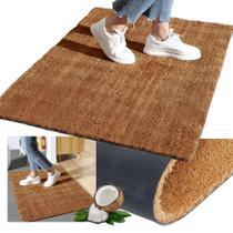 Tapete capacho de fibra de coco 60cm para porta