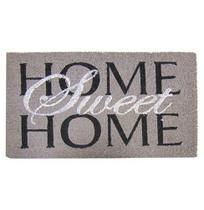 Tapete Capacho de Fibra Emborrachado Home Sweet Home de 60X33CM CT1944 - Yins