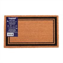 Tapete Capacho de Porta Fibra de Coco Grande Antiderrapante Entrada 75x50cm