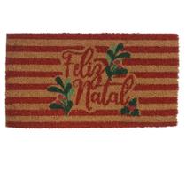 Tapete Capacho Decoracao Natal Feliz Natal Listras