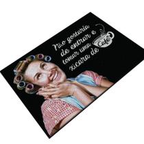 Tapete Capacho Decorativo 60cm X 40cm Dona Florinda Tapete Capacho Decorativo 60cm X 40cm Dona Florinda