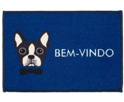 Tapete Capacho Decorativo Bem Vindo Para Porta Entrada Antiderrapante