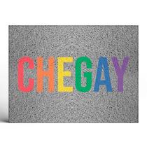 Tapete Capacho Decorativo Chegay Letras Coloridas Tapete Capacho Decorativo Chegay Letras Coloridas