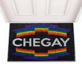 Tapete Capacho Decorativo Divertido LGBTQ Chegay