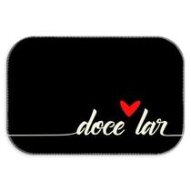 Tapete Capacho Decorativo Doce Lar 34X60cm Único Tapete Capacho Decorativo Doce Lar 34X60cm Único