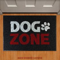 Tapete Capacho Decorativo - Dog Zone