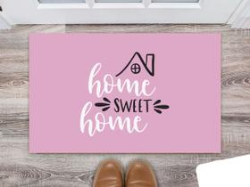 Tapete Capacho Decorativo Entrada Porta Sala Home Sweet Home Colorido Tapete Capacho Decorativo Entrada Porta Sala Home Sweet Home Colorido
