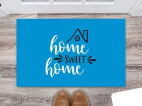 Tapete Capacho Decorativo Entrada Porta Sala Home Sweet Home Colorido Tapete Capacho Decorativo Entrada Porta Sala Home Sweet Home Colorido