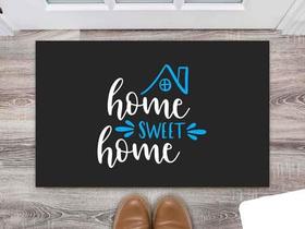Tapete Capacho Decorativo Entrada Porta Sala Home sweet home Tapete Capacho Decorativo Entrada Porta Sala Home sweet home