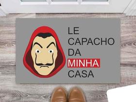 Tapete Capacho Decorativo Entrada Porta Sala Le capacho da minha casa (La casa de papel) Tapete Capacho Decorativo Entrada Porta Sala Le capacho da minha casa (La casa de papel)