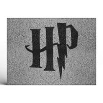 Tapete Capacho Decorativo Harry Potter Sigla