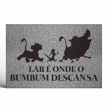 Tapete Capacho Decorativo Lar é onde o bumbum descansa Tapete Capacho Decorativo Lar é onde o bumbum descansa