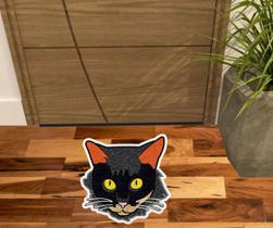 Tapete capacho diferenciado gato preto, tapetes de pets e outros animais diferenciados. Tapete capacho diferenciado gato preto, tapetes de pets e outros animais diferenciados.