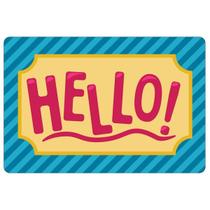 Tapete Capacho Emborrachado de Porta Bem Vindo Estampado 40x60 - Várias Estampas