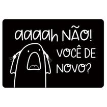 Tapete Capacho Emborrachado de Porta Bem Vindo Estampado 40x60 - Várias Estampas