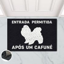 Tapete Capacho Entrada Cafuné Shih Tzu 60x40 Cachorro Shitzu Tapete Capacho Entrada Cafuné Shih Tzu 60x40 Cachorro Shitzu