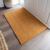 Tapete Capacho Entrada Grande Fibra Coco Natural 1,20x0,60 Dasshaus