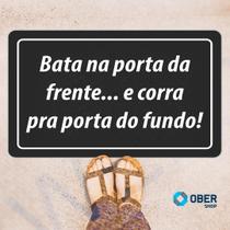 Tapete Capacho Estampado - 40cm X 60cm