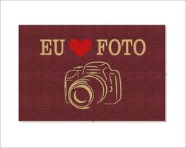 Tapete Capacho Eu Amo Foto