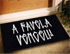 Tapete Capacho Favela Venceu 60X40 Casa Entrada Lar Apto Tapete Capacho Favela Venceu 60X40 Casa Entrada Lar Apto