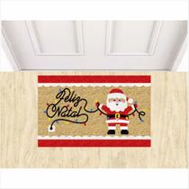 Tapete Capacho Feliz Natal Pisca Pisca Decoração de Natal