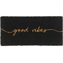 Tapete Capacho Fibra De Coco 60X33Cm Good Vibes Tapete Capacho Fibra De Coco 60X33Cm Good Vibes