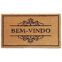 Tapete Capacho Fibra De Coco 75 X 45 Portas Limpeza Pé Área Comprimento 75 Cm Desenho Do Tecido Bem Vindo Moldura Largura 45 Cm Tapete Capacho Fibra De Coco 75 X 45 Portas Limpeza Pé Área Comprimento 75 Cm Desenho Do Tecido Bem Vindo Moldura Largura 45 Cm