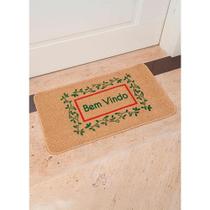 Tapete Capacho Frase Bem-Vindo 40 x 60cm C6102