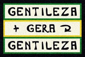 Tapete capacho gentileza gera gentileza 60x40 cm Tapete capacho gentileza gera gentileza 60x40 cm