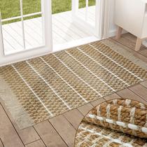 Tapete Capacho Grande Juta Natural Indiano Luxo Jtcc 60x90 Tapete Capacho Grande Juta Natural Indiano Luxo Jtcc 60x90