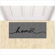 Tapete Capacho Home Com Coração 70X30 cm Antiderrapante. Tapete Capacho Home Com Coração 70X30 cm Antiderrapante.