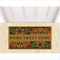Tapete capacho home sweet home cor ouro. Tapete capacho home sweet home cor ouro.
