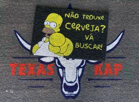 Tapete Capacho Hommer não trouxe cerveja 60x40