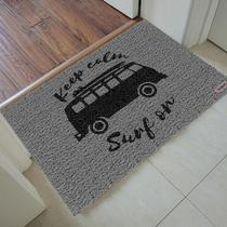 Tapete Capacho Keep Calm Surf On - 60X40Cm Tapete Capacho Keep Calm Surf On - 60X40Cm