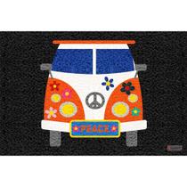 Tapete Capacho Kombi Peace - 60X40Cm
