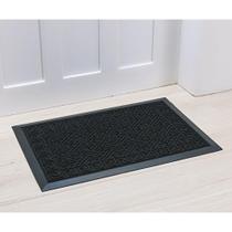 Tapete Capacho Lima 60x90cm Preto Des.001 Niazitex Tapete Capacho Lima 60x90cm Preto Des.001 Niazitex