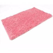 Tapete Capacho Macarrão Bolinha Dedinho Chenille 45x65 Antiderrapante Porta Banheiros