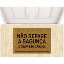 Tapete capacho não repare na bagunça medida porta Tapete capacho não repare na bagunça medida porta