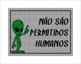 Tapete Capacho Não São Permitidos Humanos