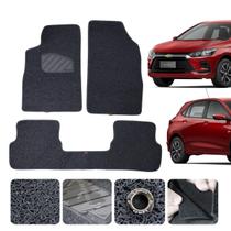 Tapete Capacho para Carro Onix 2018 2019 Linha Robusta Traseiro Sob Medida Antiderrapante Grafite Tapete Capacho para Carro Onix 2018 2019 Linha Robusta Traseiro Sob Medida Antiderrapante Grafite