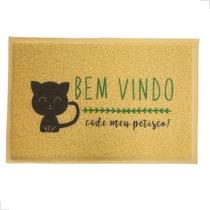 Tapete Capacho Para Porta Antiderrapante Elegante Entrada