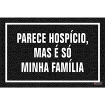 Tapete Capacho Parece Hospício 60X40Cm